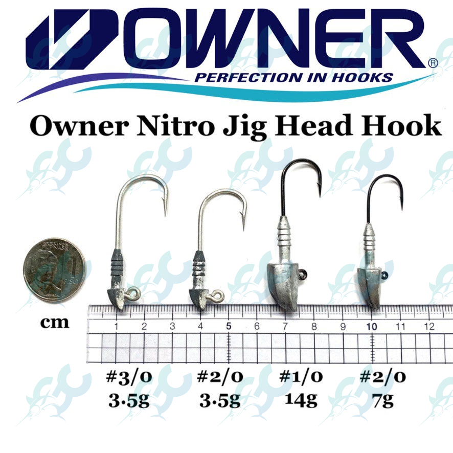 Owner Nitro Jig Head Hook Fishing Buddy GoodCatch – Goodcatch