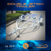 Double Jetski Trailer rescue rubber boats CT-0064S - Image 3