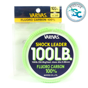 Varivas Shock Leader Fluorocarbon 16lb 20lb 25lb 30lb 40lb 50lb 60lb 80lb 100lb 130lb GoodCatch Fishing Buddy - Image 12