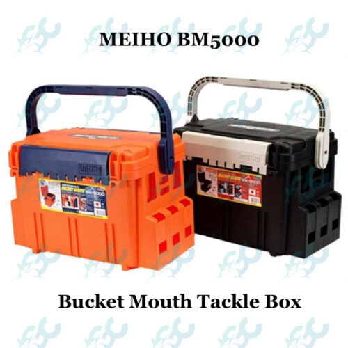 Meiho BM5000 Bucket Mouth Tackle Box Fishing Buddy GoodCatch