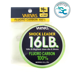Varivas Shock Leader Fluorocarbon 16lb 20lb 25lb 30lb 40lb 50lb 60lb 80lb 100lb 130lb GoodCatch Fishing Buddy - Image 3