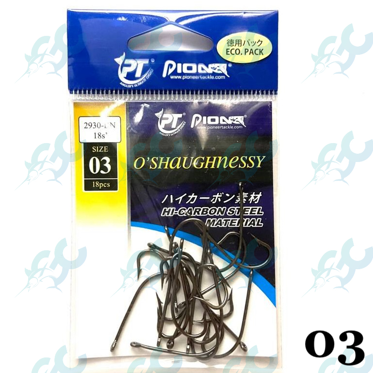 100 - Eagle Claw 413 Sea Guard O'Shaughnessy Heavy Wire Fishing Jig Hooks -  Pioneer Recycling Services