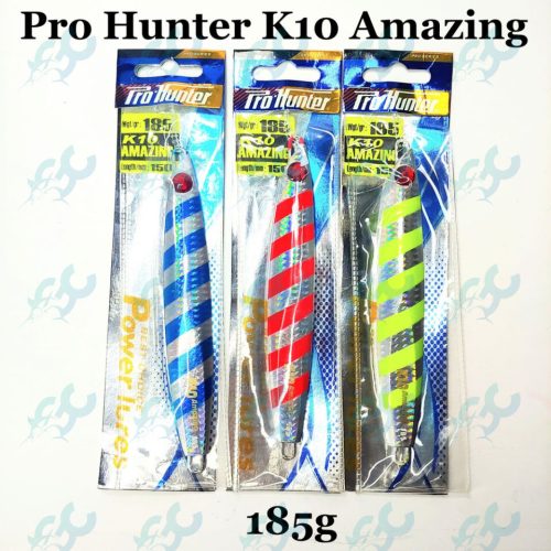 Pro Hunter K10 Amazing 185g Metal Jig Lute – Goodcatch Fishingbuddy