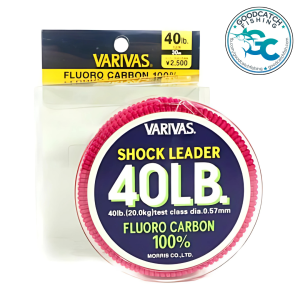Varivas Shock Leader Fluorocarbon 16lb 20lb 25lb 30lb 40lb 50lb 60lb 80lb 100lb 130lb GoodCatch Fishing Buddy - Image 7