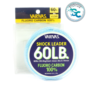 Varivas Shock Leader Fluorocarbon 16lb 20lb 25lb 30lb 40lb 50lb 60lb 80lb 100lb 130lb GoodCatch Fishing Buddy - Image 9