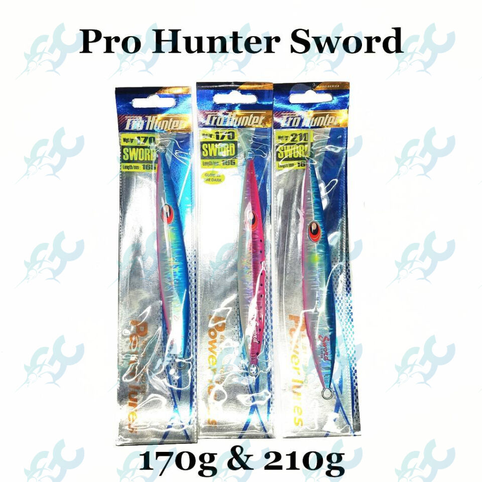 Pro Hunter Sword  Metal Jig lure 170g 210g – Goodcatch Fishingbuddy