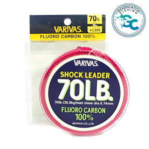 Varivas Shock Leader Fluorocarbon 16lb 20lb 25lb 30lb 40lb 50lb 60lb 80lb 100lb 130lb GoodCatch Fishing Buddy - Image 10