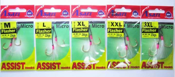 Asari Micro Flasher Assist Hook – Goodcatch