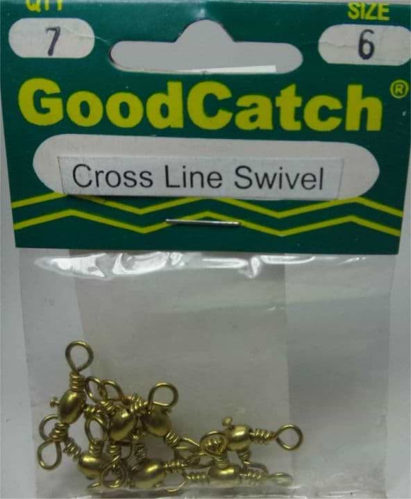 Goodcatch Cross Line Swivel Brass Polished (To be updated)