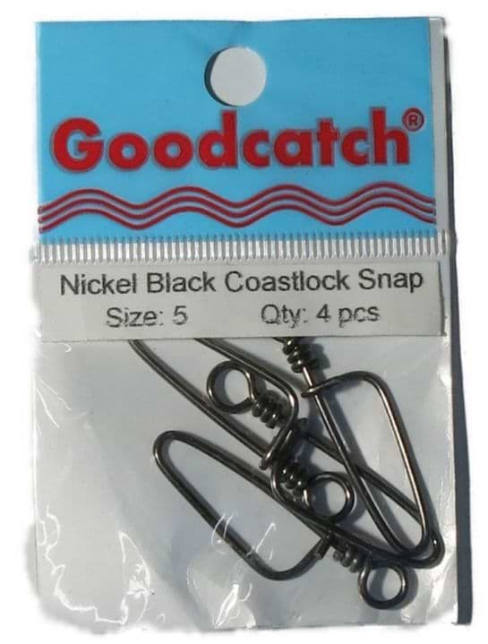 Goodcatch Nickel Black Coastlock Snap (To be updated)