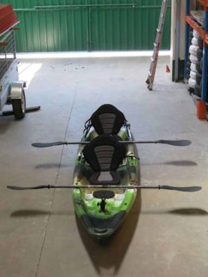 Pioneer Bri-Yak 2 Seater Kayak with 2 pcs paddle