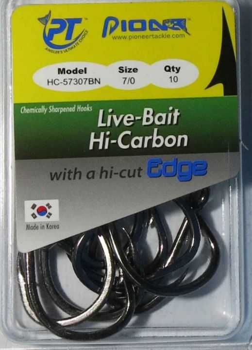 Pioneer Hi-Carbon Live-Bait Hook (To be updated)