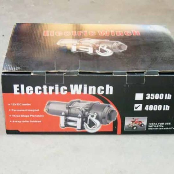 Vehicle Recovery Electric Winch 4000lbs and 6000lbs