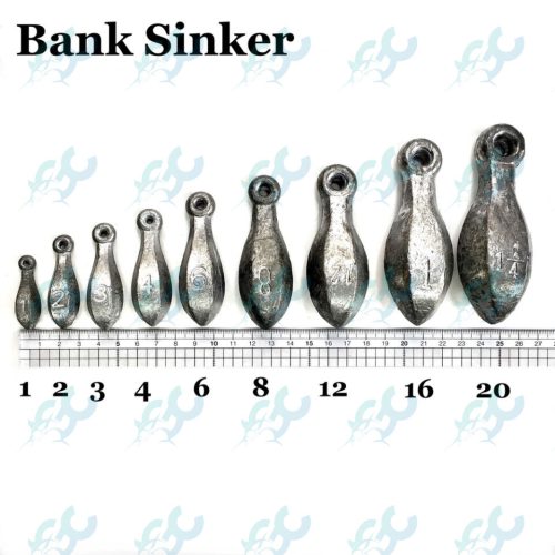 Bank Sinker – GoodCatch FishingBuddy