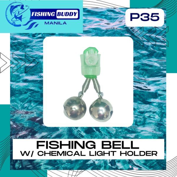 GoodCatch Fishing Bell Double w/ Chemical Light Holder