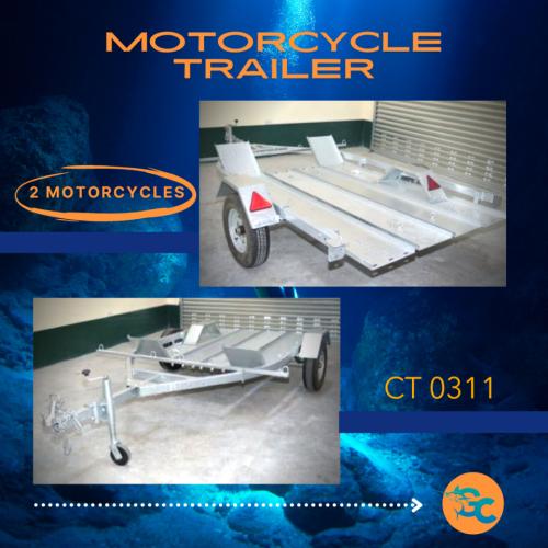 Motorcycle Trailer CT 0311 (Two Motorcycles)