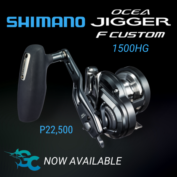 SHIMANO 19 Ocea Jigger F Custom 1501HG Left Handed Saltwater