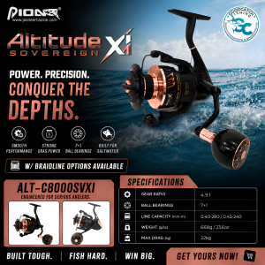 Pioneer Sovereign Altitude-SV Reel Fishing Buddy GoodCatch