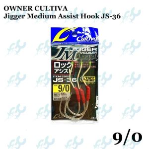 OWNER CULTIVA Jigger Medium Assist Hook JS-36 Fishing Buddy GoodCatch Fishing - Image 4