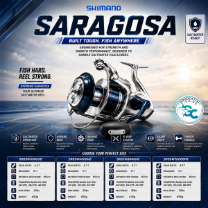 Shimano Saragosa SW 2020 GoodCatch Fishing Buddy