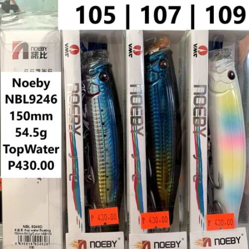 Noeby NBL9246 150mm 54.5g Top Water (To be updated)