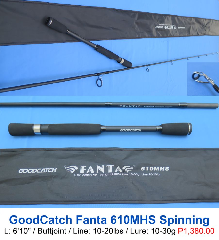 GC Fanta 6’10” MH Spinning/Baitcasting (To be updated)