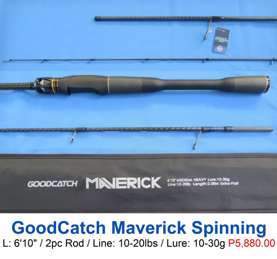GC Maverick MH 6’10” Spinning/Bait Casting (To be updated)