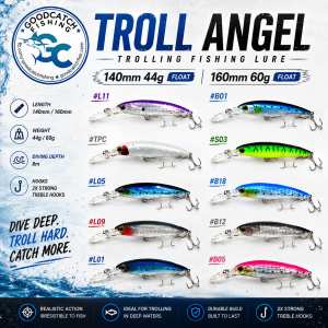 GOODCATCH TROLL ANGEL Bait Lure 44g / 60g