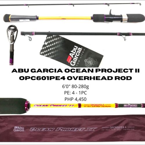 Abu Garcia Ocean Project II OPC601PE4 (To be updated)