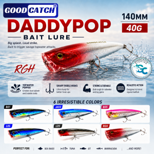 GOODCATCH DADDYPOP Bait Lure 140mm 40g