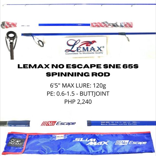 Lemax No Esccape SNE 65S PE 0.6-1.5/120g (To be updated)