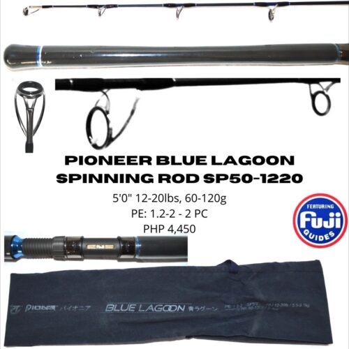 Pioneer Blue Lagoon Jig 5′ 60-120g (To be updated)