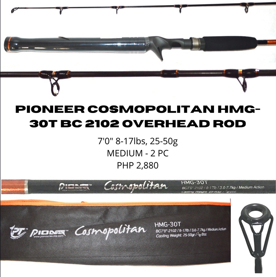Pioneer Cosmopolitan BC7’0″ 10-20lb MH 40-80g (To be updated)