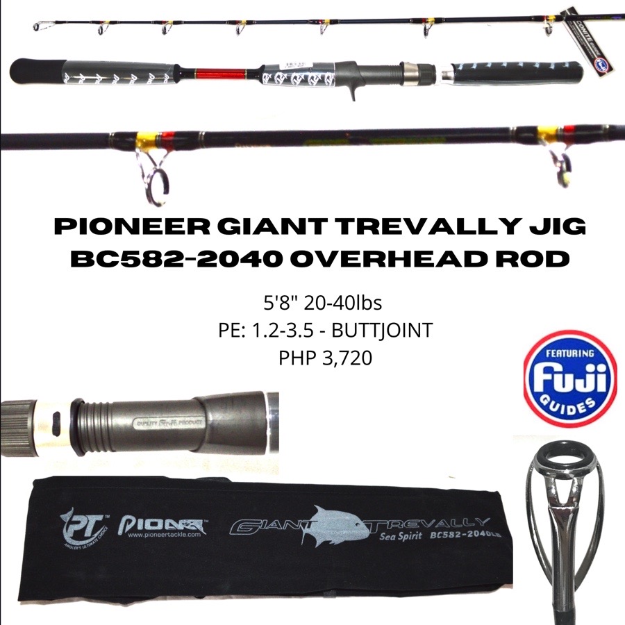 Pioneer Giant Trevally Jig BC582-2040 170g (To be updated)