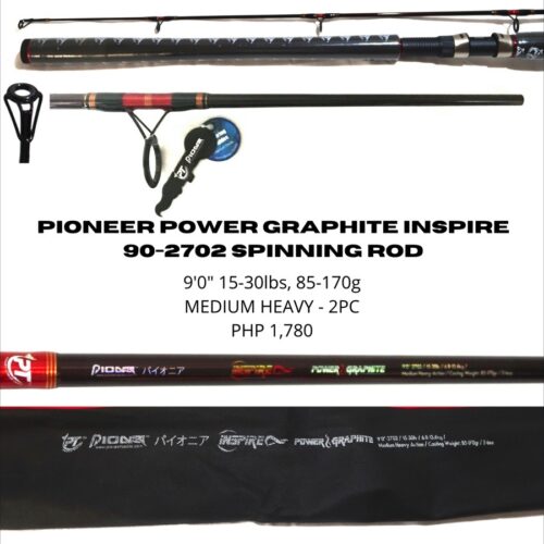 Pioneer Inspire 9′ Rod (Graphite) (To be updated)