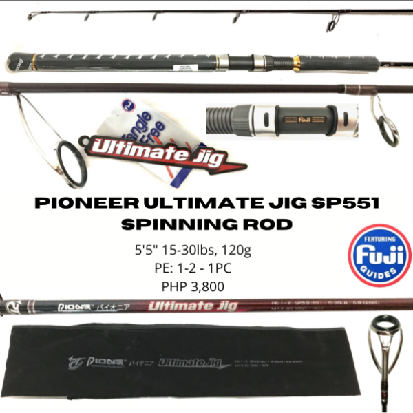 Pioneer Ultimate Jig SP551 15-30lb Jig 120g