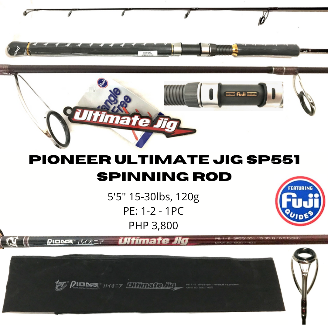 Pioneer Ultimate Jig SP551 15-30lb Jig 120g (To be updated)