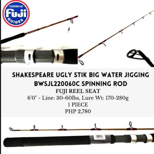 Shakespeare Ugly Stik Big Water Jigging BWSJL220060C