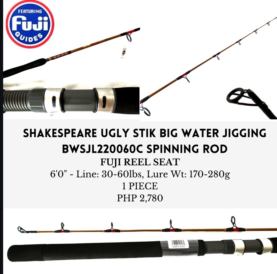 Shakespeare Ugly Stik Big Water Jigging BWSJL220060C (To be updated)