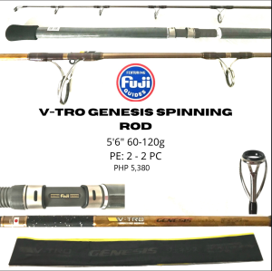 V-TRO Genesis Jig 5'6" PE: 2 60-120g