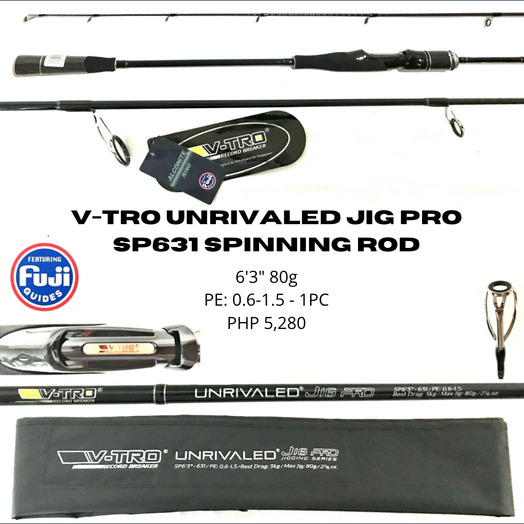 V-TRO Unrivaled Jig Pro SP631 PE: 0.6-1.5 80g (To be updated)