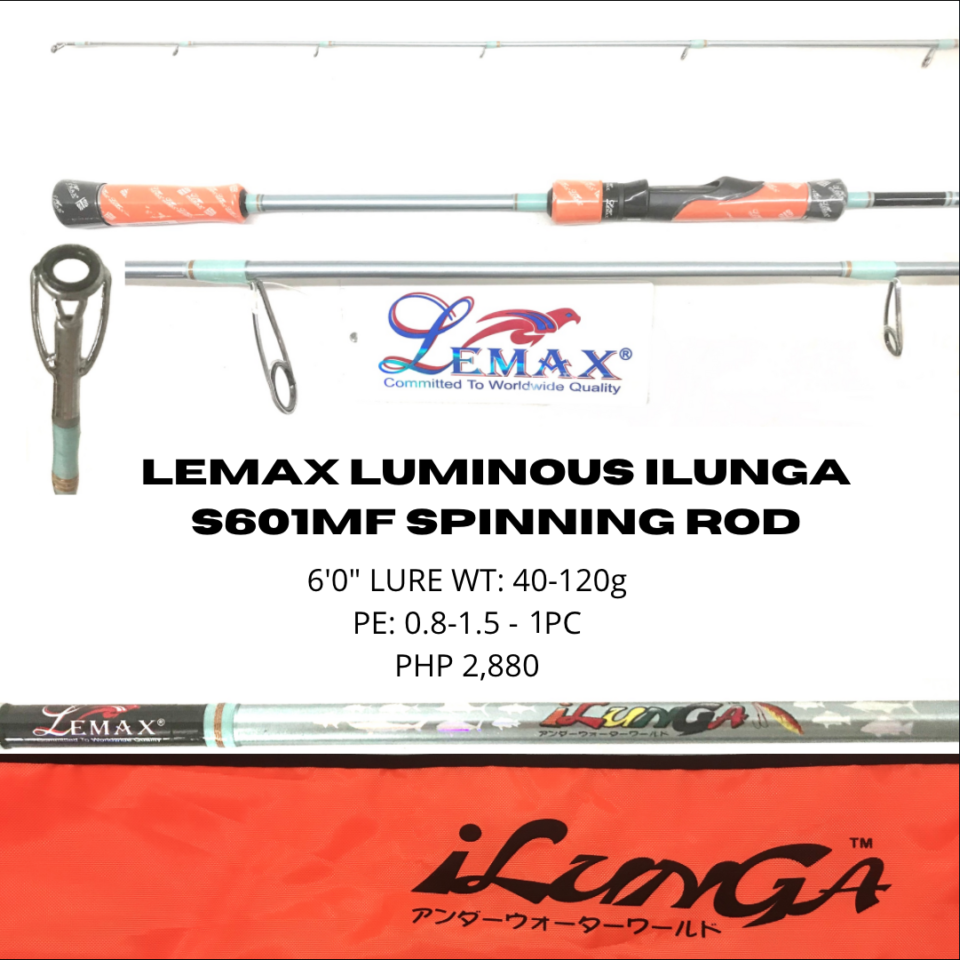 Lemax Luminous Ilunga S601MF Spinning Rod