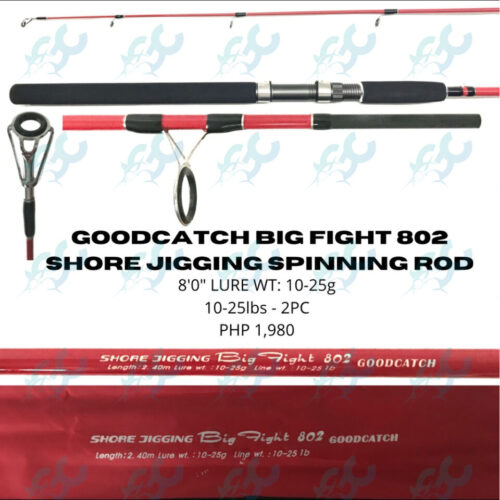 Goodcatch Big Fight 802 Shore Jigging Spinning Rod