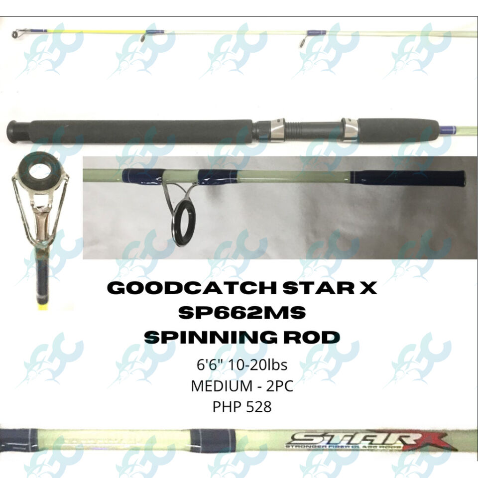 Goodcatch Star X Spinning Rod SP662MS Spinning Rod