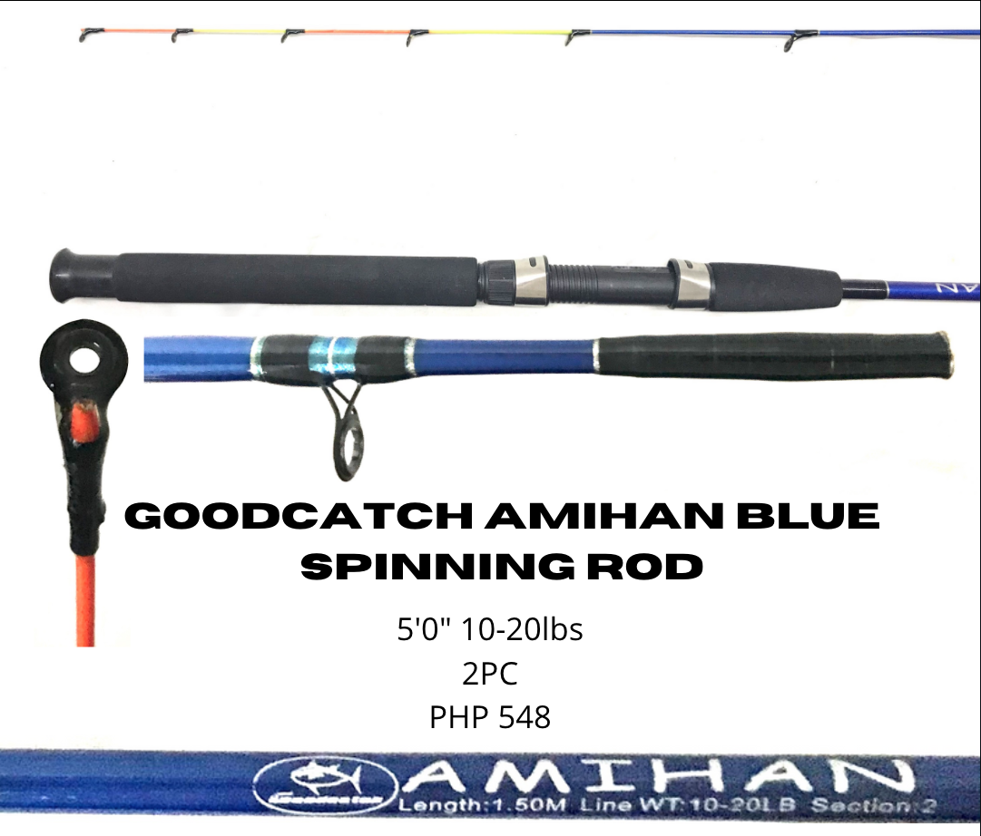 Goodcatch Amihan Blue Spinning Rod (To be updated)