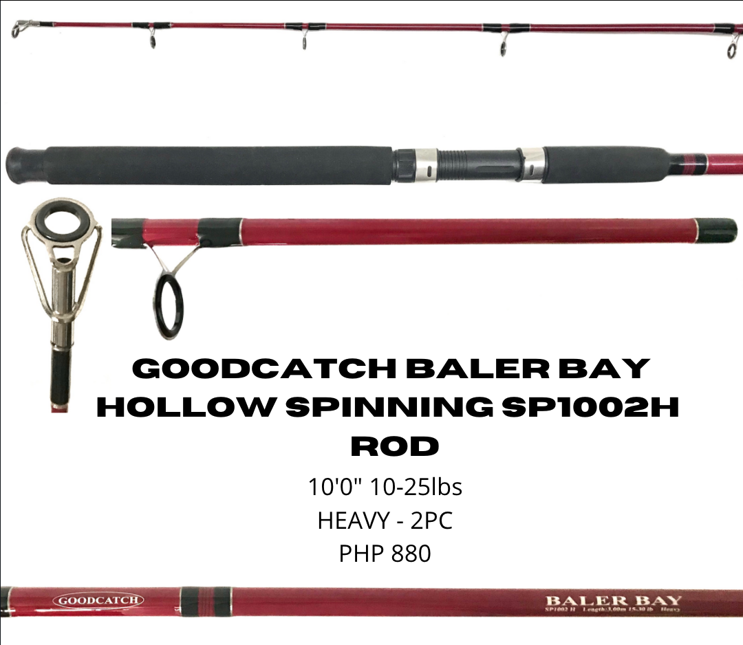 Goodcatch Baler Bay Hollow Spinning SP1002H Spinning Rod (To be updated)