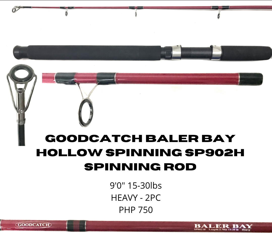 Goodcatch Baler Bay Hollow Spinning SP902H Spinning Rod (To be updated)