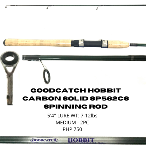 Goodcatch Hobbit Carbon Solid SP562CS Spinning Rod (To be updated)