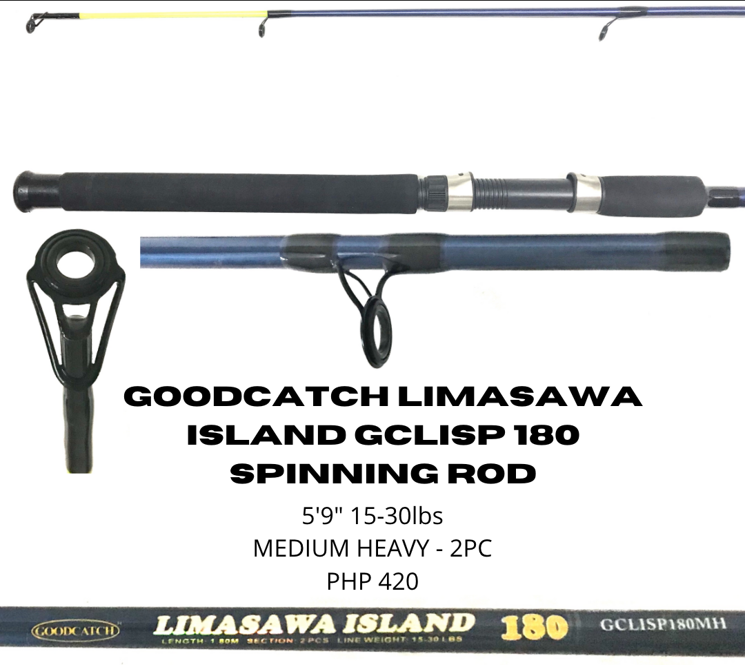 Goodcatch Limasawa Island GCLISP180 Spinning Rod (To be updated)