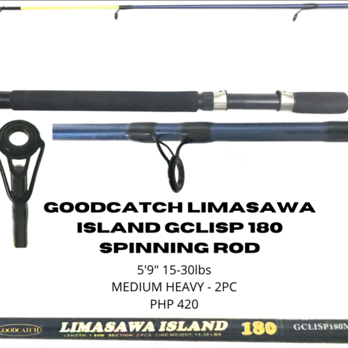 Goodcatch Limasawa Island GCLISP 180 Spinning Rod (To be updated)
